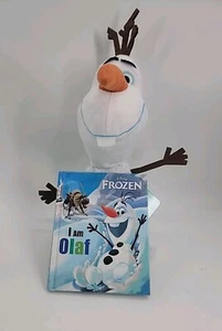 Olaf Disney's Frozen Plush & I am Olaf  Book Bundle - NWT - Picture 1 of 7