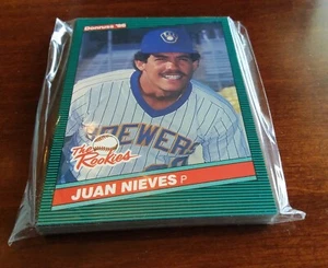 1986 Donruss "The Rookies" #12 JUAN NIEVES Lot of (10) - Picture 1 of 2