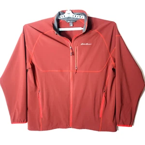Eddie Bauer Active Zip Sweater Jacke Gr. XL Burnt Orange Braun Leicht Sport - Bild 1 von 21