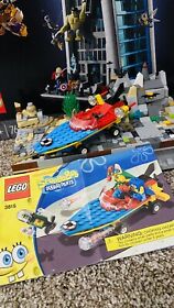 LEGO SpongeBob  Heroes Of The Deep 3815 Boat Complete And Instruction No Figures