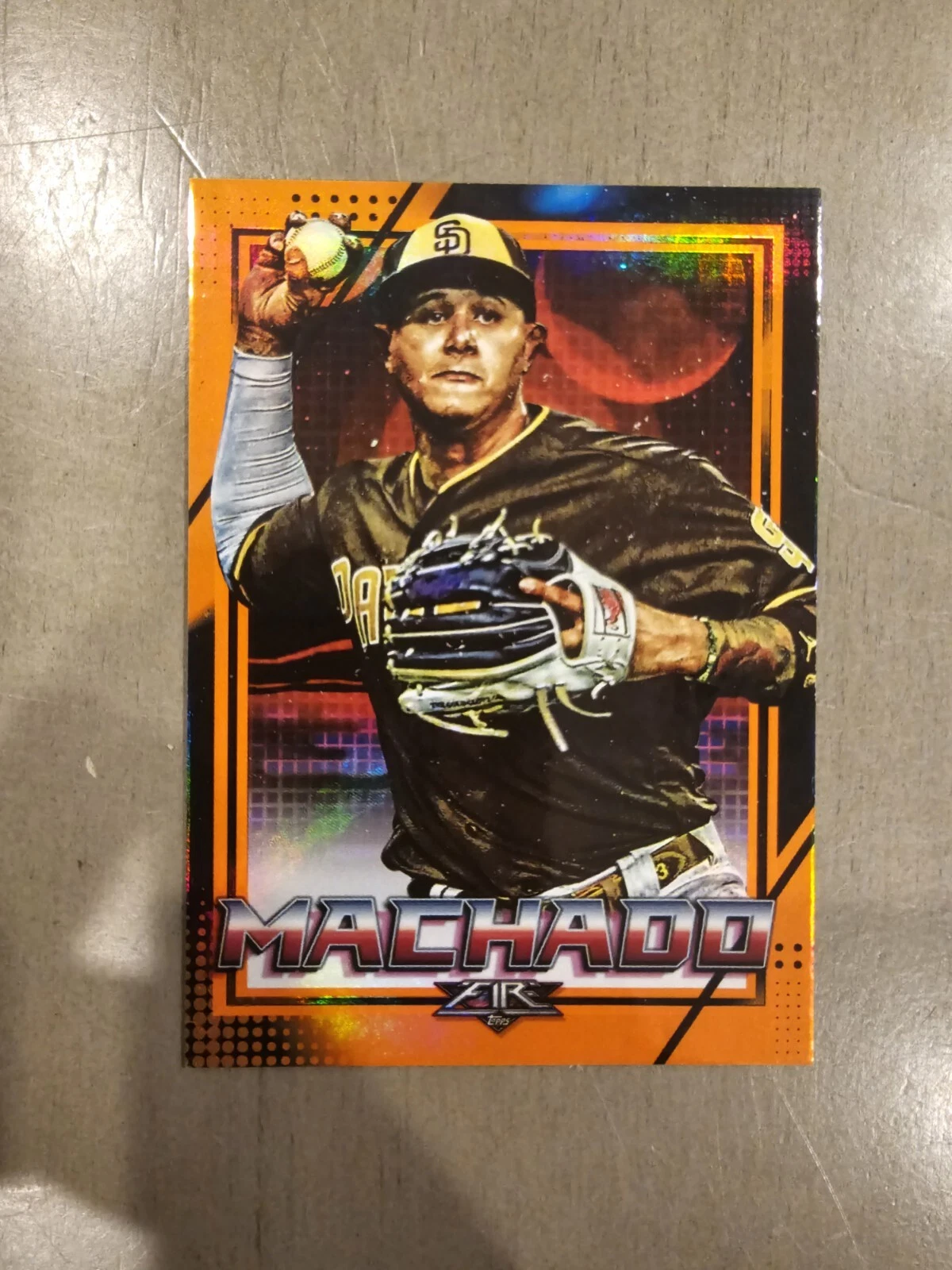 2020 Topps Fire - Orange #132 Manny Machado, Manny Machado /299