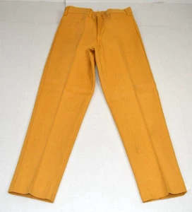 Vintage Slacks Towncraft Penneys Sz S/M 60s Butternut Squash Taper Pant NWT - Picture 1 of 13