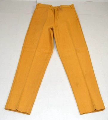 Vintage Slacks Towncraft Penneys Sz S/M 60s Butternut Squash Taper Pant NWT - Image 1 of 4