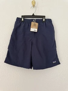 New Patagonia Kid Lined 7in Baggies Shorts Size: M (10) - Picture 1 of 8