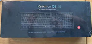 Keychron Q6 QMK Full Size Mechanical Keyboard (NEW) KNOB VERSION - Afbeelding 1 van 3
