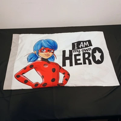 Чудесный божья коровка наволочка я мой собственный герой синий волос мультфильм персонаж - Изображение 1 из 4