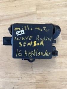Chassis ECM Driver Assist Pre-crash System VIN K Fits 14-16 HIGHLANDER 101525 - Picture 1 of 2