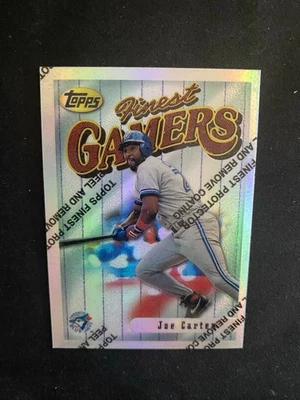 1996 Topps Finest - Joe Carter #143 Refractor - Image 1 of 2