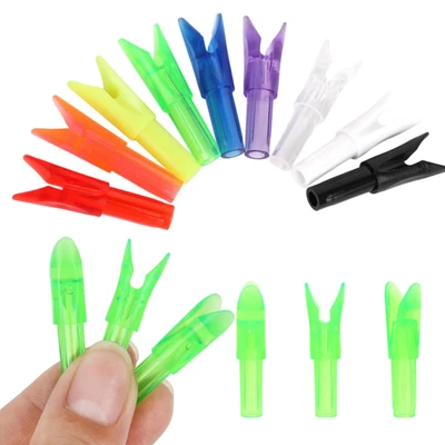 30x Archery Arrow Nock Insert Arrow Tail 0.244inch Fast Shooting Arrow Shaft DIY - Image 1 of 4