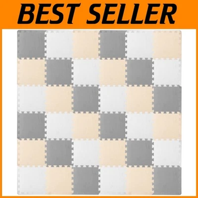 Colorful Foam Play Mat for Kids - 36 Tiles - Image 1 of 4