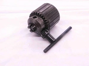 JACOBS NO. 11 SUPER DRILL CHUCK 0 - 3/8 CAPACITY JACOBS TAPER #11 JT11 W/ KEY - Picture 1 of 6