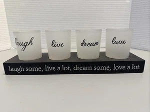 Live, Laugh, Dream, Love Candle Holder - Picture 1 of 4