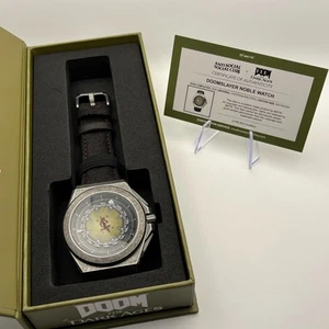 MSTR Doom: The Dark Ages Noble Watch Spinning Shield Saw Dial Meister 061/300 - Picture 1 of 12