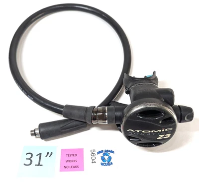 Atomic Aquatics Z3 2nd Stage Regulator Scuba Diving Balanced Adjustable - Image 1 of 4