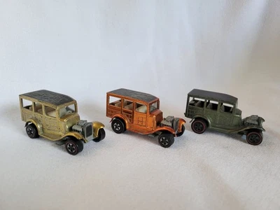 Lote 1968 Hot Wheels Redline Classic '31 Ford Woody verde laranja ouro raro  - Imagem 1 de 4