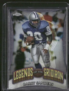 2024 Topps Cromo #LOG-18 Barry Sanders Leyendas del Refractor Gridiron - Imagen 1 de 2