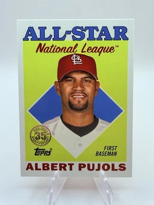 2023 Topps Series 2 Albert Pujols  1988 All-Star Insert 88AS-49 Cardinals - Image 1 of 2