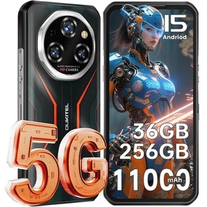 5G Dual-SIM Outdoor NachtsichtMobiltelefon OUKITEL WP55  11000mAh 36GB+256GB/NFC - Bild 1 von 8