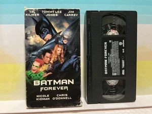 Batman Forever VHS 1995 Val Kilmer Jim Carrey - Picture 1 of 3