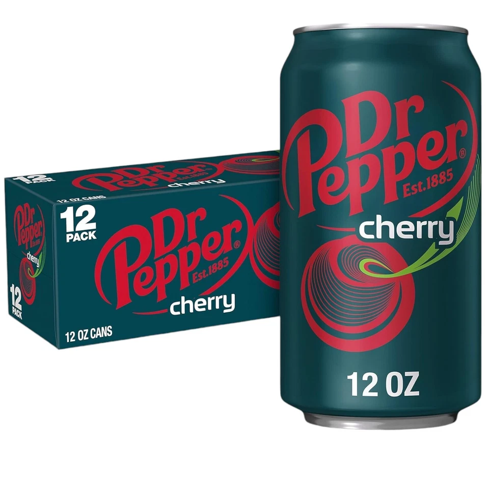 Dr Pepper Cherry Soda 12 Oz 12pk