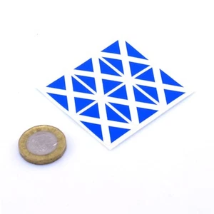 Scotland Flag Stickers x6 25mm Car Motorbike Helmet Vinyl Scottish Saltire Flag - Picture 1 of 1