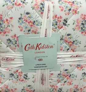 Cath Kidston Daisy Bouquet Multicolored Floral King Comforter Set 106”x90” NEW - Picture 1 of 3