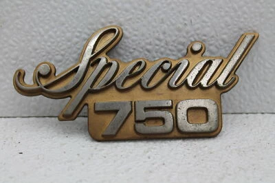 YAMAHA XS750S 1978-1979 EMBLEMA CUBIERTA LATERAL IZQUIERDA (TEMBLEMA16) Foto 1 de 4