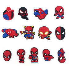 13PCS Spider-Man PVC Shoes Charms For Croc And Jibbitz Decoration Accessories