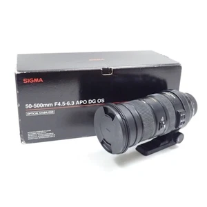 SIGMA　APO 50-500mm F4.5-6.3 DG OS HSM　for Canon - Picture 1 of 10