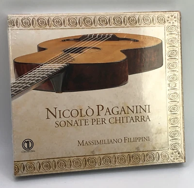 Nicolò Paganini, Massimiliano Filippini: Sonate Per Chitarra 2xCD Album - Sealed - Image 1 of 4
