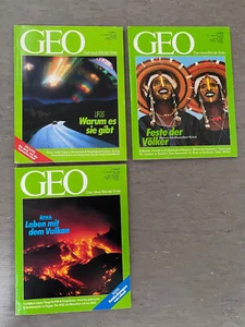 GEO Zeitschrift Magazin Zeitung - 3 Hefte Jahrgang 1992, Monate 4/7/11 - Bild 1 von 1