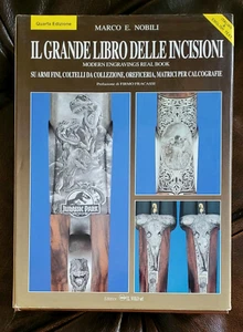 IL GRANDE LIBRO DELLE INCISIONI Modern Engravings Book, Italian/English, Nobili - Imagen 1 de 8