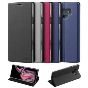 Flip Case Samsung Note 9 Magnet Cover Aufstellbar Ständer Hülle Schale Etui - Picture 1 of 41