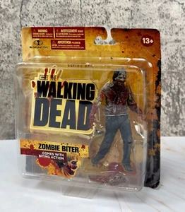 AMC The Walking Dead McFarlane Toys Serie 1 Zombie Biter - Imagen 1 de 2
