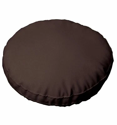 pc504r Brown Round Water Proof PVC/PU Thick Mattresses Cushion Cover Custom Size - Image 1 of 4