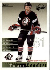2001-02 Upper Deck Vintage Hockey #34 Miroslav Satan