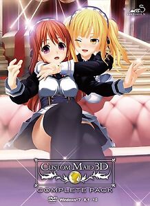 KISS Custom Maid 3D Complete Pack Windows PC Game NEW