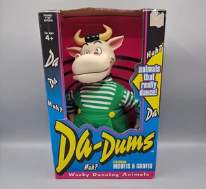 Vintage 1995 Trendmasters Da-Dums Huh? Verrückte tanzende Tiere Kuh Figur Spielzeug - Bild 1 von 14