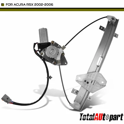 Регулятор стеклоподъемника с 6-контактным двигателем для Acura RSX 2002-2006 передняя сторона водителя - Изображение 1 из 4