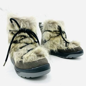 Oscar Sport Anet kurze graue Fellstiefel Damen Größe EU 37 / US 7 - Bild 1 von 6