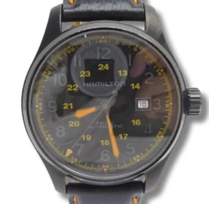 Hamilton Khaki H706850 Automatic Black Dial Men's Watch From Japan BNB - Picture 1 of 10