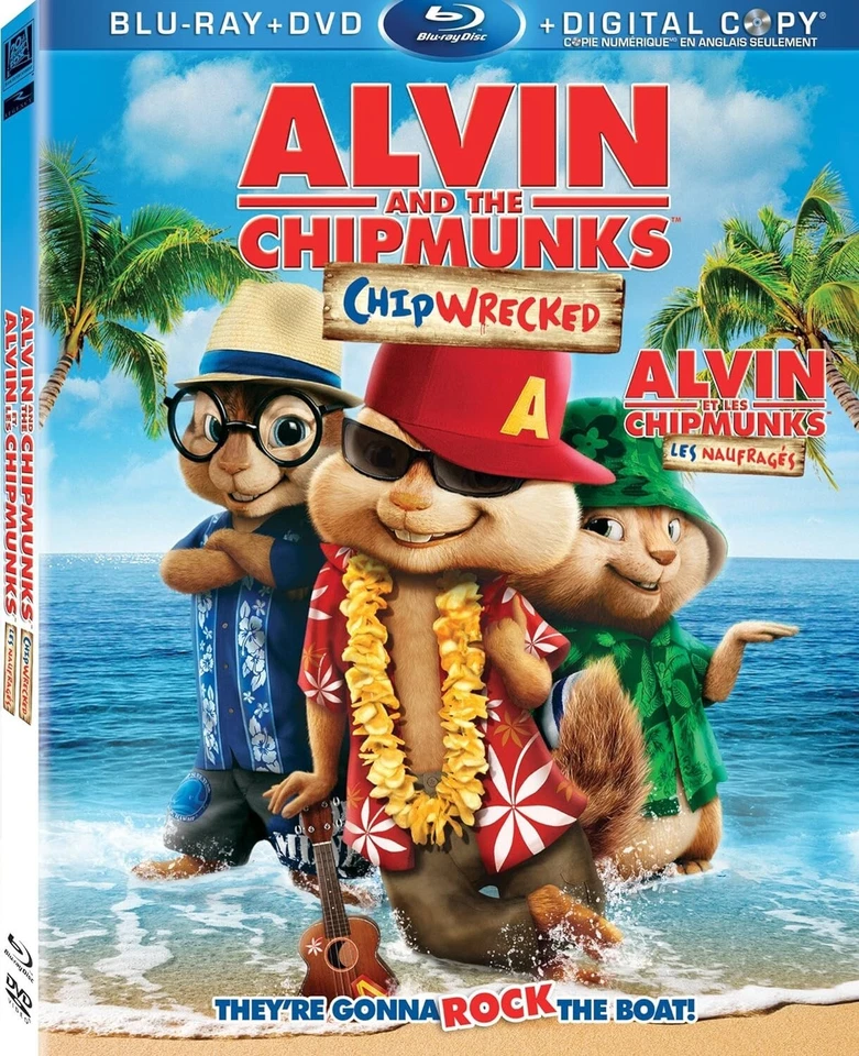 Alvin/chipmunks 3: Chipwrecked [Blu-ray] ***BRAND NEW*** FACTORY SEALED*** - Image 1 of 1