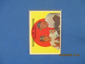 1959 Topps Baseball # 237 Run Preventers EX-MT - Picture 1 of 2