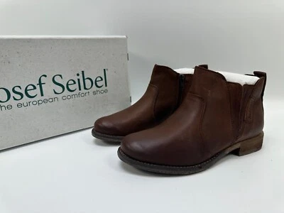 Josef Seibel Sienna 45 996 Cuero Motociclista Botín MARRÓN TALLA EU 37 EE. UU. 6,5 Foto 1 de 4