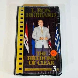 L Ron Hubbard Clearing Congress Lecture 3 The Freedoms of Clear VHS RARE SEALED - Picture 1 of 4