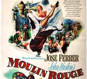 Moulin Rouge Jose Ferrer Zsa Zsa Gabor Vintage 1953 Movie Ad Magazine Print - Picture 1 of 7