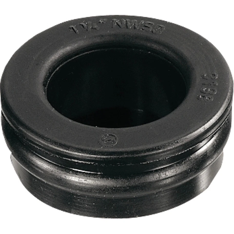 HAAS+SOHN Haas Gummi-Sifon-Nippel NW 50 mit Sicke