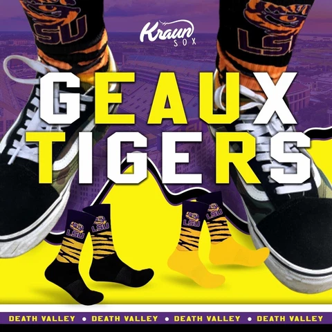 LSU Socks Cover