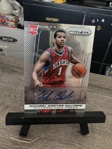 Michael Carter-Williams 2013-14 Panini Prizm RC Auto Sixers 76ers - Imagen 1 de 2
