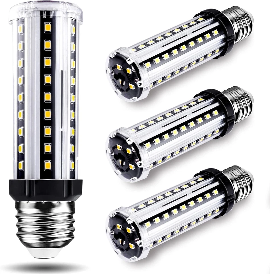 LED Corn Light Bulb 150W Equivalent 2000 Lumen 6500K Cool Daylight White 20W ... - Image 1 of 4